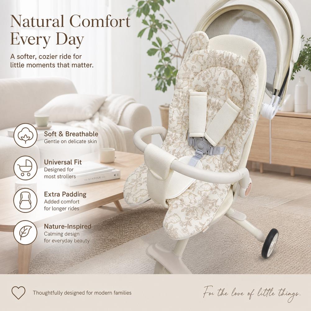 Baby Stroller Seat Cushion Sof - Infant Car Seat Cover recension och pris